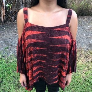 RARE MANAOLA tie dye NANAKA TOP ONESIZE (O/S)